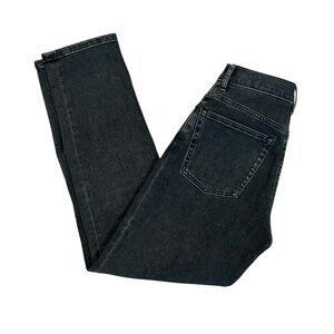 EVERLANE  "The Cheeky Jean" Size 24 Crop Black Faded